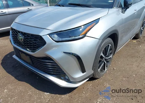 2021 Toyota Highlander Xse z USA, uszkodzony, nr VIN 5TDLZRAH1MS050811